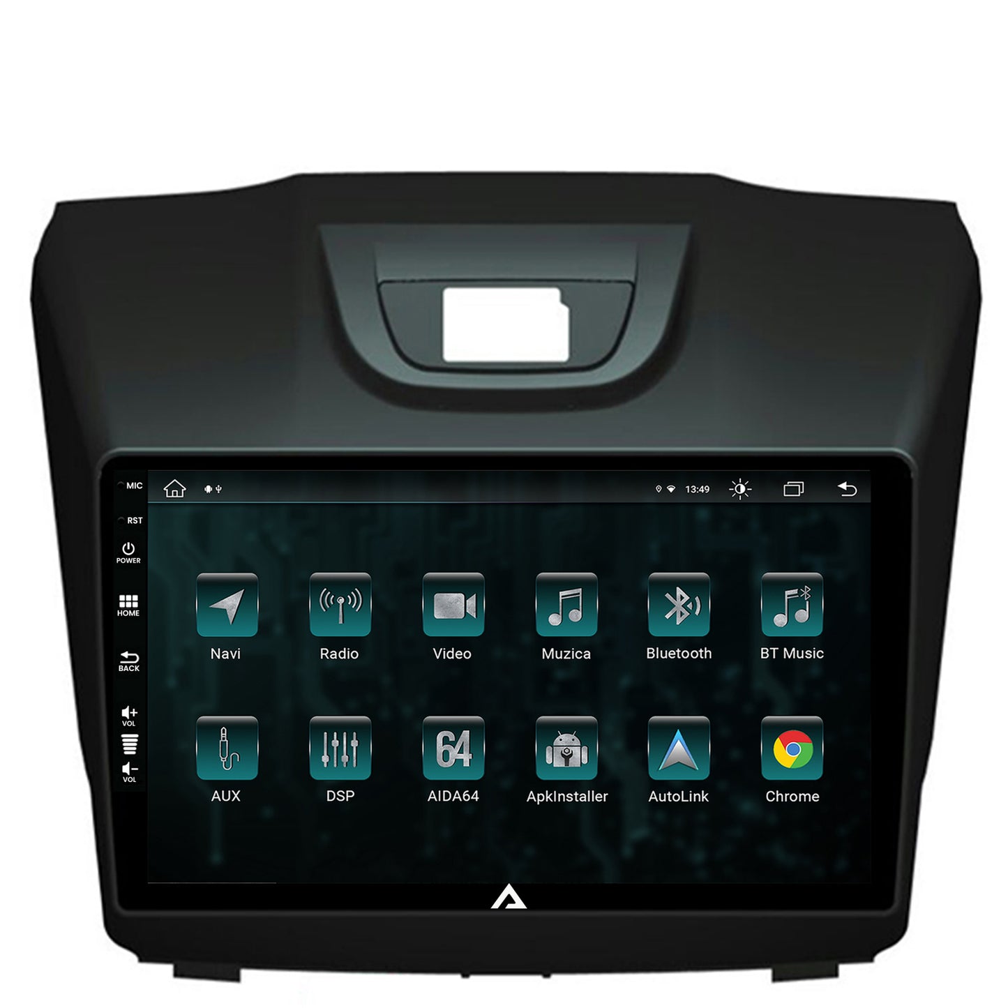 Navigatie Isuzu D-MAX (2015+), Android, Z-Octacore / 8GB RAM + 256GB ROM, 9 Inch - AD-BGZ9008+AD-BGRKIT311