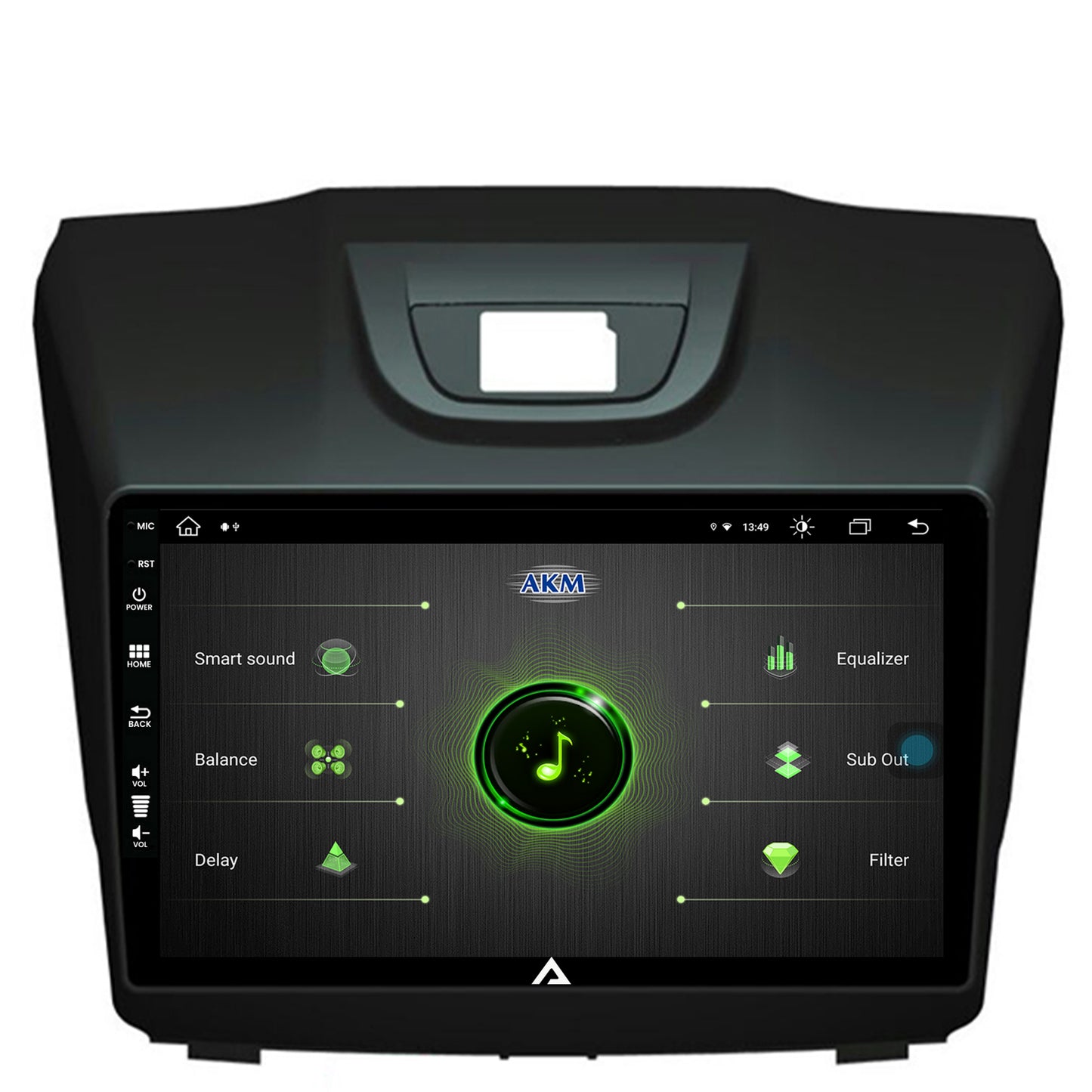 Navigatie Isuzu D-MAX (2015+), Android, Z-Octacore / 8GB RAM + 256GB ROM, 9 Inch - AD-BGZ9008+AD-BGRKIT311