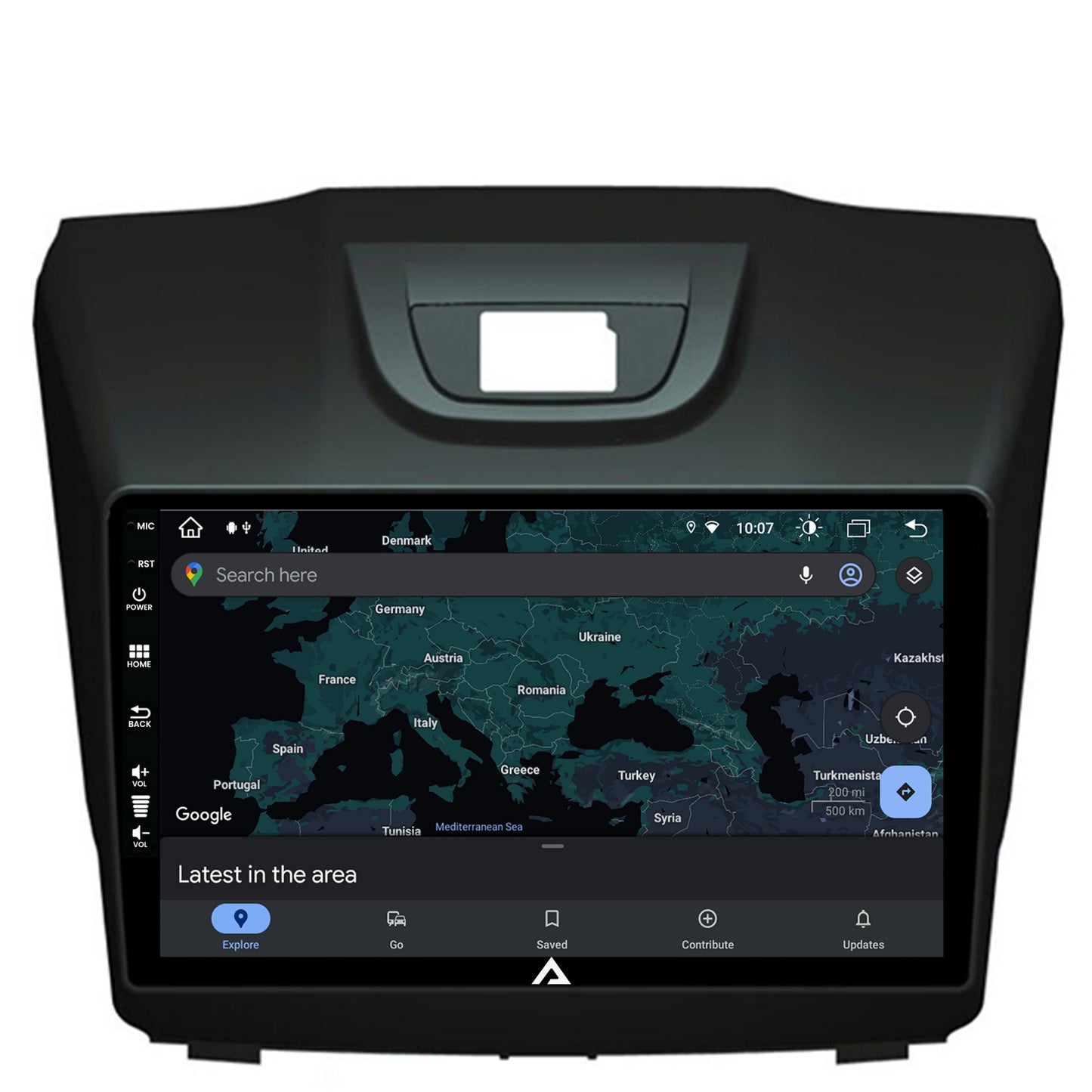 Navigatie Isuzu D-MAX (2015+), Android, Z-Octacore / 8GB RAM + 256GB ROM, 9 Inch - AD-BGZ9008+AD-BGRKIT311