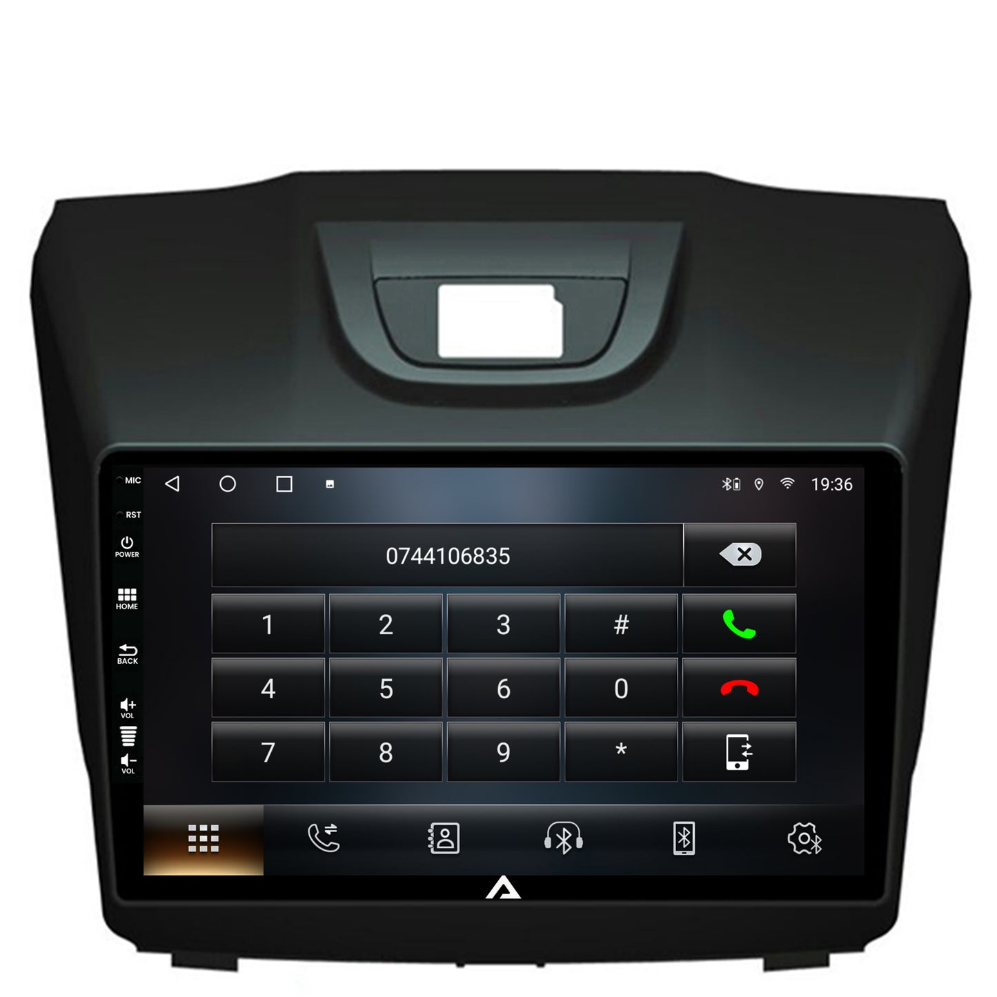 Navigatie Isuzu D-MAX (2015+), Android, A-Octacore / 4GB RAM + 64GB ROM, 9 Inch - AD-BGA9004+AD-BGRKIT311