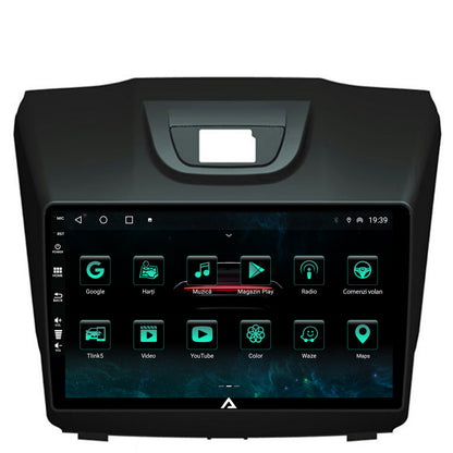 Navigatie Isuzu D-MAX (2015+), Android, A-Octacore / 4GB RAM + 64GB ROM, 9 Inch - AD-BGA9004+AD-BGRKIT311