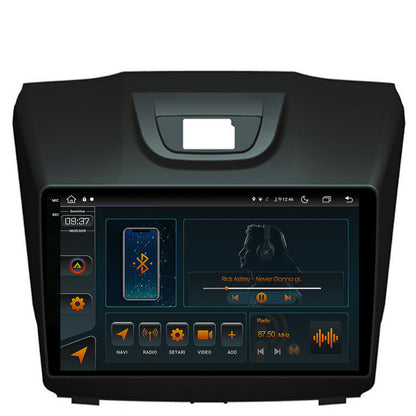 Navigatie Isuzu D-MAX (2015+), Android, V-Octacore / 4GB RAM + 64GB ROM, 9.5 Inch - AD-BGV9004+AD-BGRKIT311