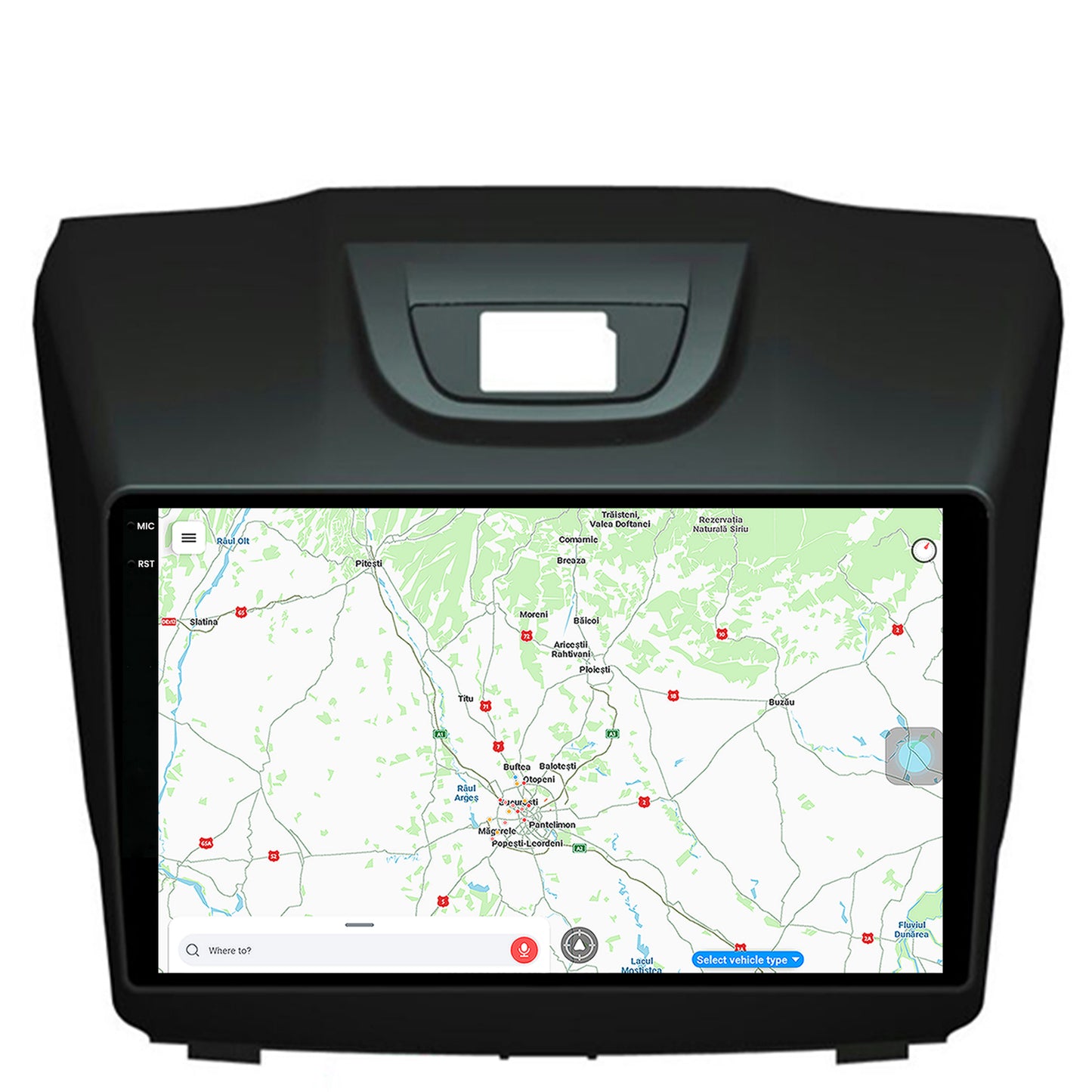 Navigatie Isuzu D-MAX (2015+), Android, X-Octacore / 8GB RAM + 256GB ROM, 9.5 Inch - AD-BGX9008+AD-BGRKIT311