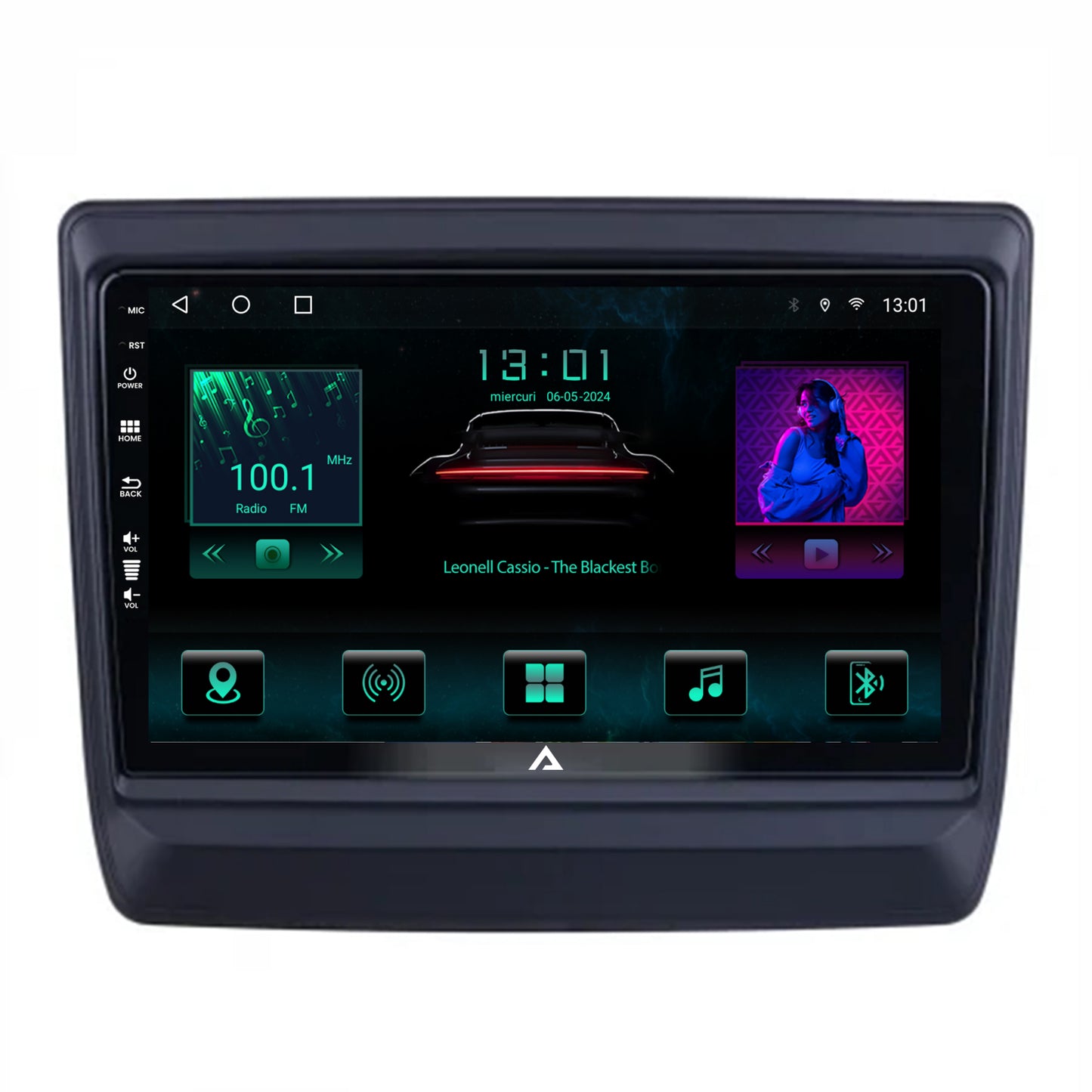 Navigatie Isuzu D-MAX (2020+), Android, A-Octacore / 4GB RAM + 64GB ROM, 9 Inch - AD-BGA9004+AD-BGRKIT316