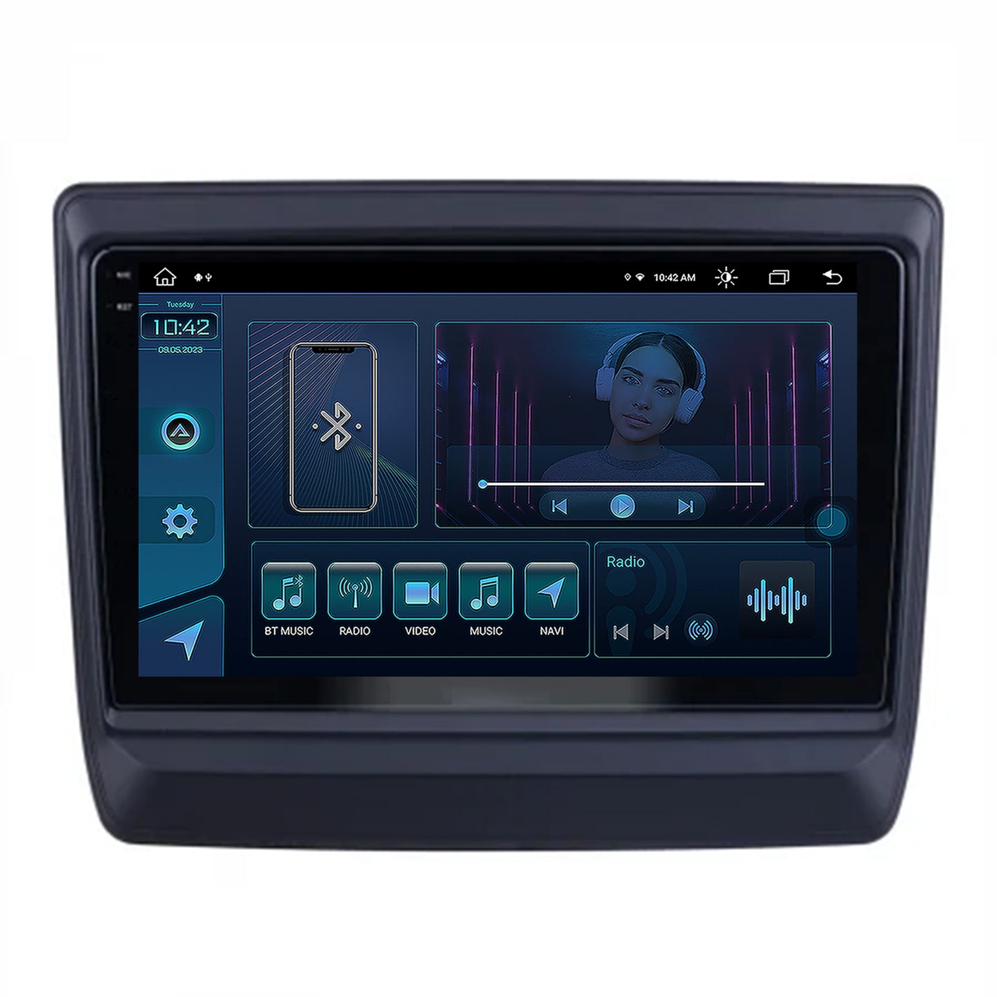 Navigatie Isuzu D-MAX (2020+), Android, X-Octacore / 8GB RAM + 256GB ROM, 9.5 Inch - AD-BGX9008+AD-BGRKIT316