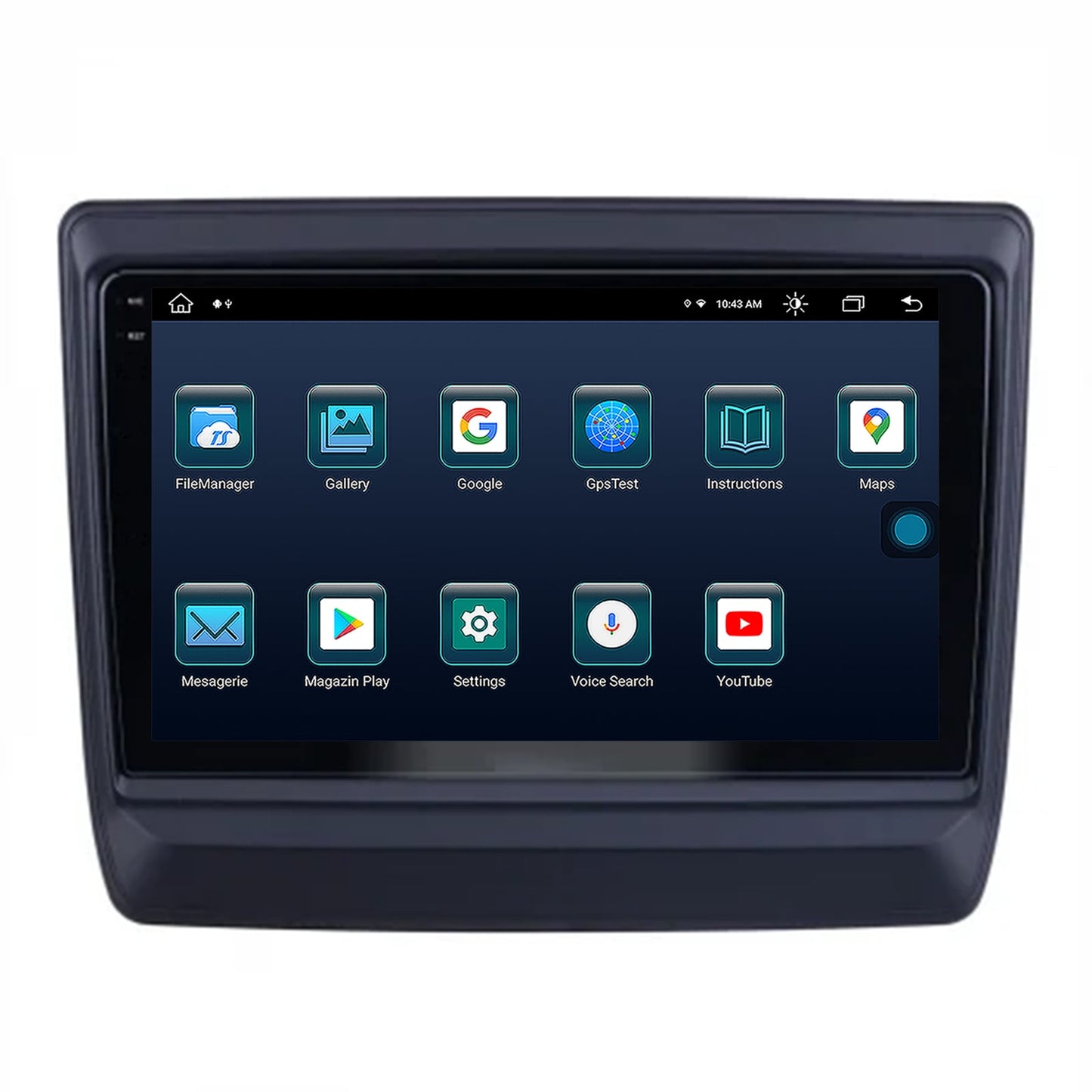 Navigatie Isuzu D-MAX (2020+), Android, X-Octacore / 8GB RAM + 256GB ROM, 9.5 Inch - AD-BGX9008+AD-BGRKIT316