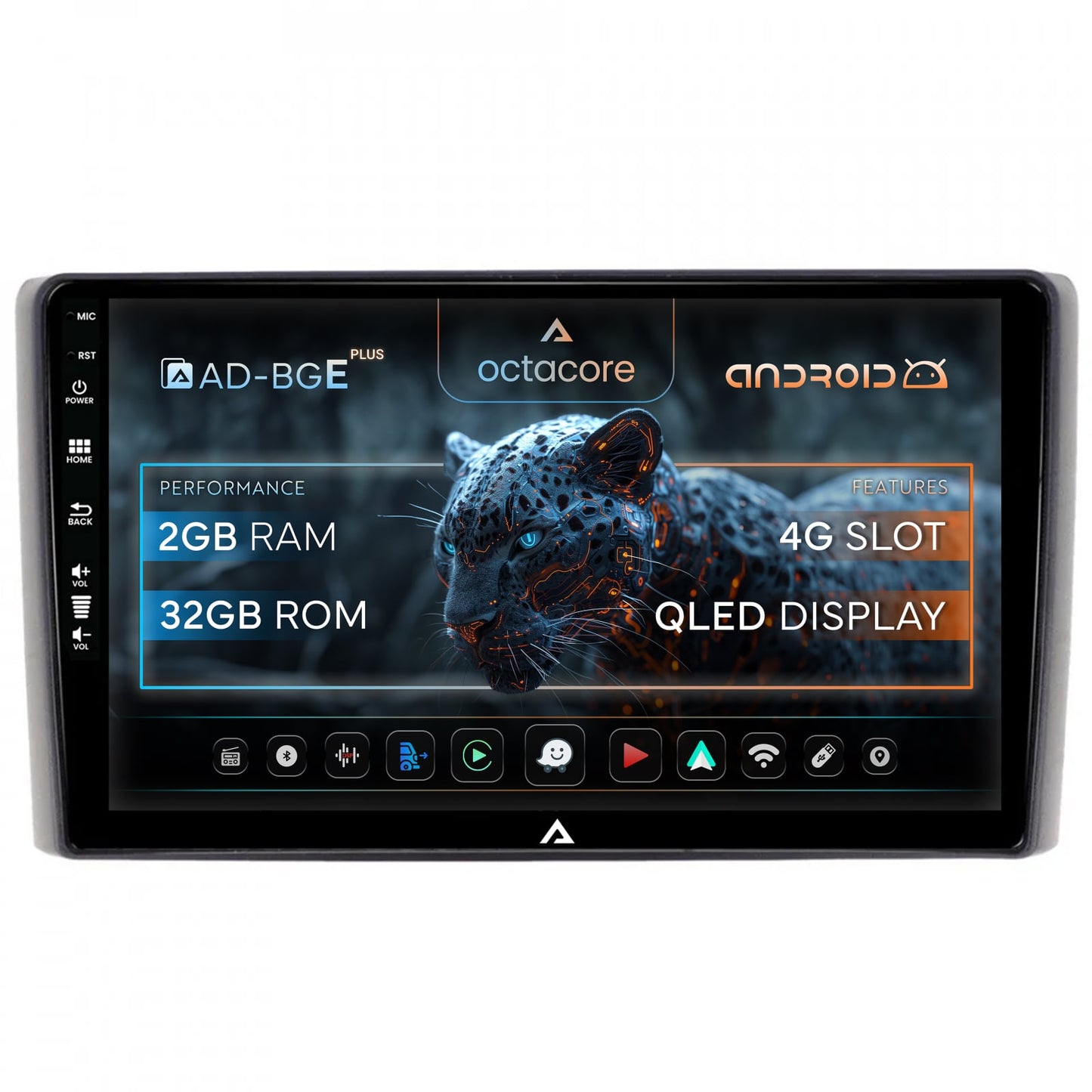 Navigatie Iveco Daily (2006-2014), Android, E-Octacore / 2GB RAM + 32GB ROM, 9 Inch - AD-BGE9002+AD-BGRKIT361V2