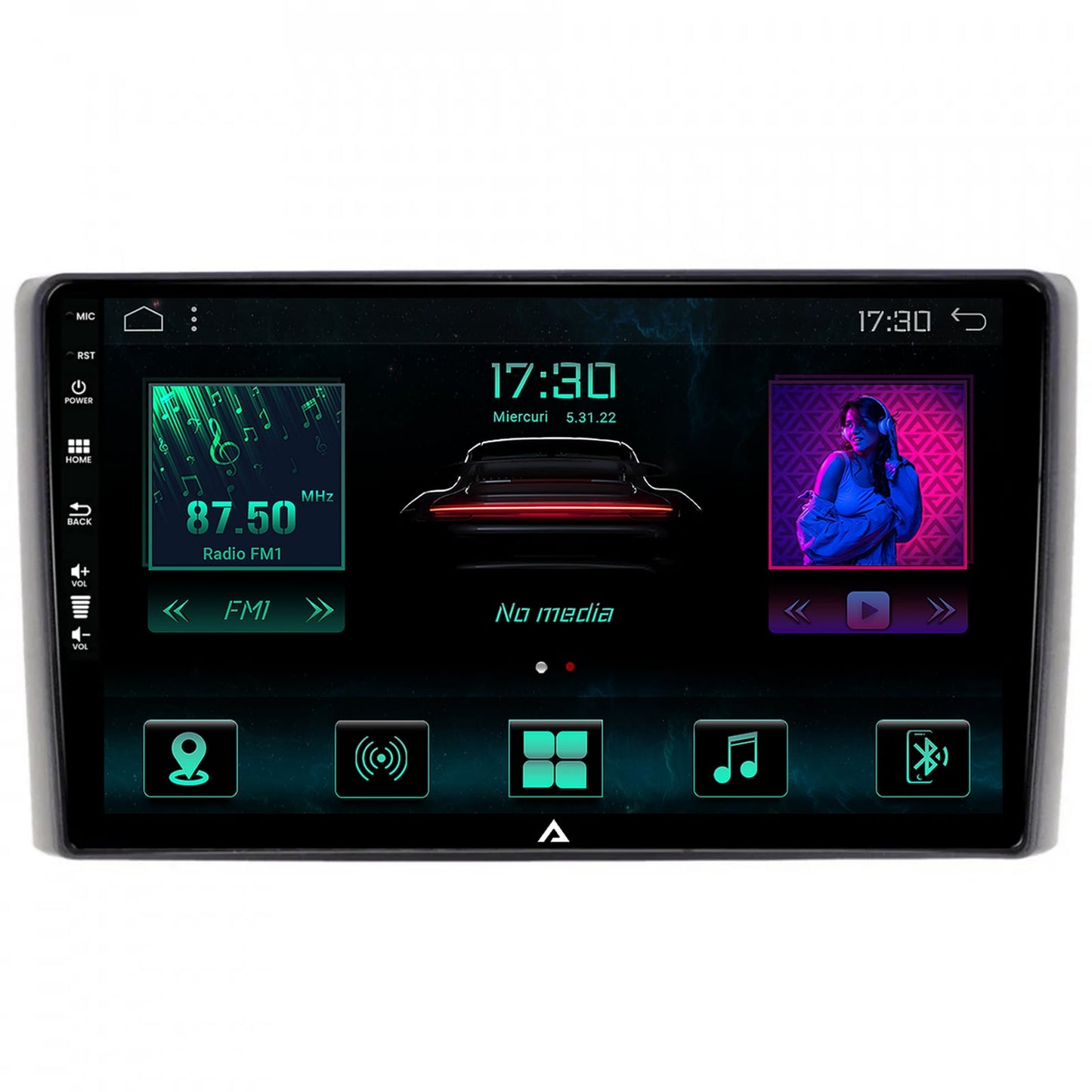 Navigatie Iveco Daily (2006-2014), Android, A-Octacore / 4GB RAM + 64GB ROM, 9 Inch - AD-BGA9004+AD-BGRKIT361V2