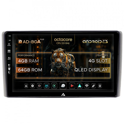 Navigatie Iveco Daily (2006-2014), Android, A-Octacore / 4GB RAM + 64GB ROM, 9 Inch - AD-BGA9004+AD-BGRKIT361V2
