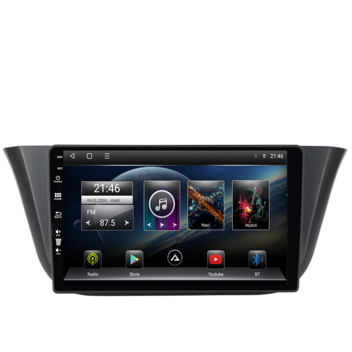 Navigatie Iveco Daily (2013+), Android, E-Octacore / 2GB RAM + 32GB ROM, 9 Inch - AD-BGE9002+AD-BGRKIT361