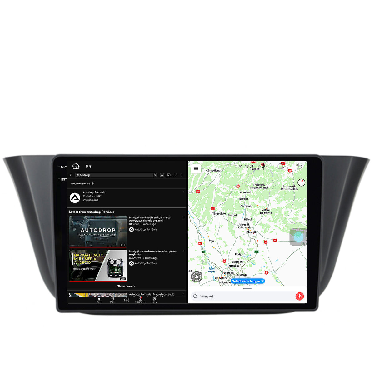 Navigatie Iveco Daily (2013+), Android, V-Octacore / 4GB RAM + 64GB ROM, 9.5 Inch - AD-BGV9004+AD-BGRKIT361