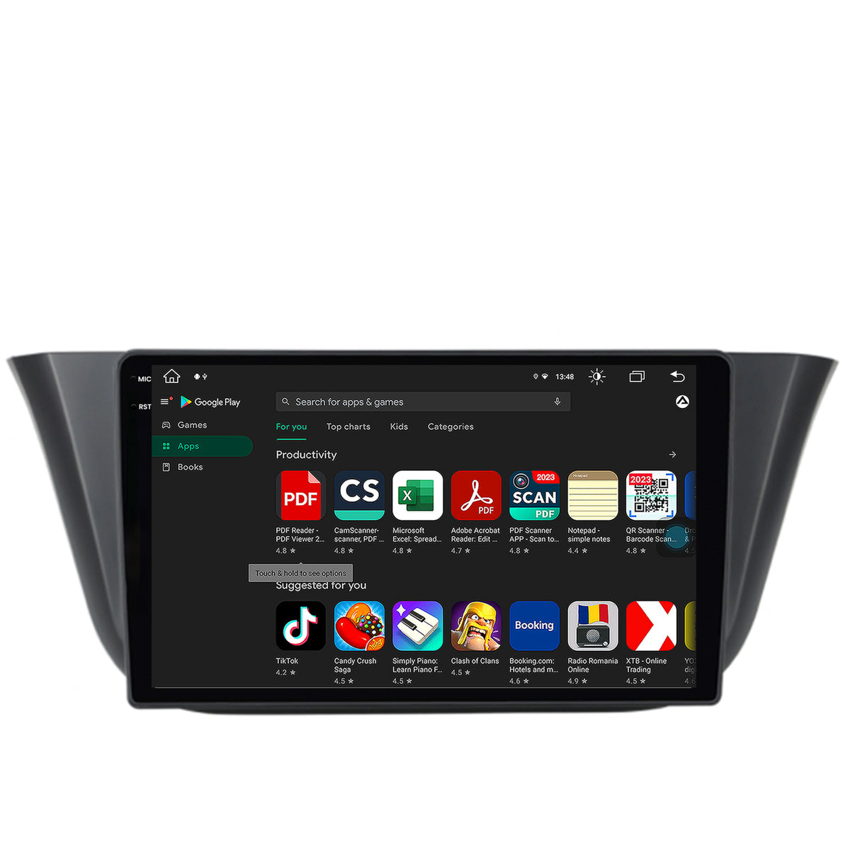 Navigatie Iveco Daily (2013+), Android, V-Octacore / 4GB RAM + 64GB ROM, 9.5 Inch - AD-BGV9004+AD-BGRKIT361