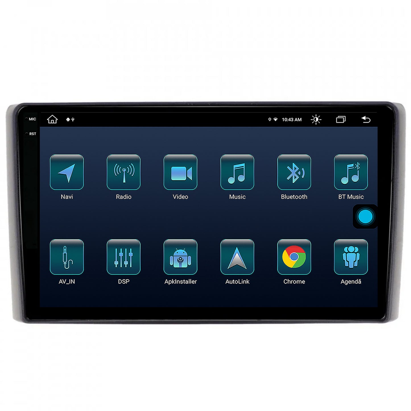 Navigatie Iveco Daily (2006-2014), Android, X-Octacore / 8GB RAM + 256GB ROM, 9.5 Inch - AD-BGX9008+AD-BGRKIT361V2