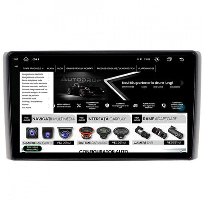 Navigatie Iveco Daily (2006-2014), Android, X-Octacore / 8GB RAM + 256GB ROM, 9.5 Inch - AD-BGX9008+AD-BGRKIT361V2