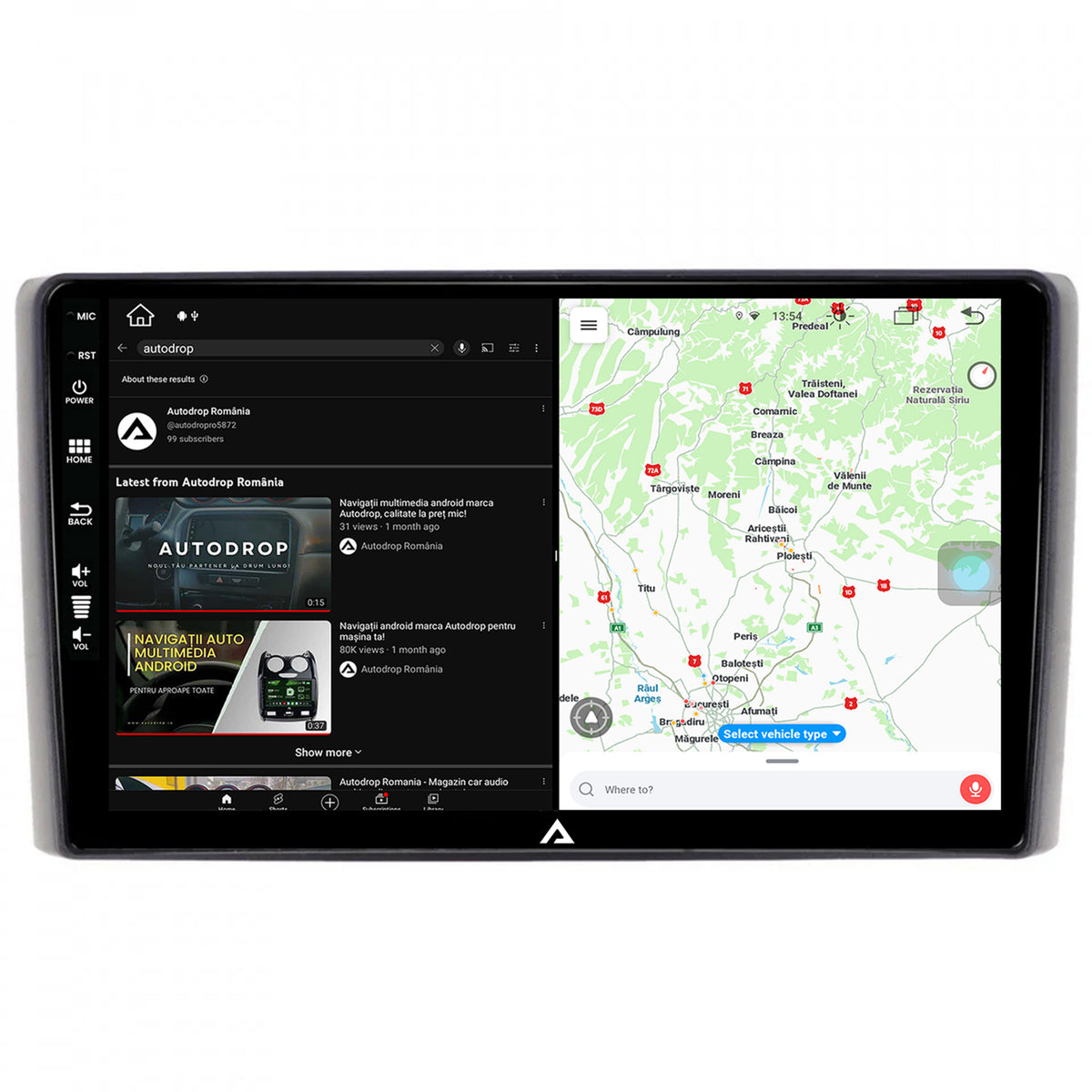 Navigatie Iveco Daily (2006-2014), Android, Z-Octacore / 8GB RAM + 256GB ROM, 9 Inch - AD-BGZ9008+AD-BGRKIT361V2