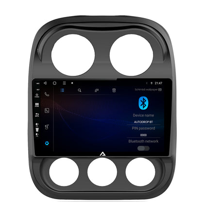 Navigatie Jeep Compass (2009-2016), Android, P-Octacore / 2GB RAM + 32GB ROM, 10.1 Inch - AD-BGP10002+AD-BGRKIT284