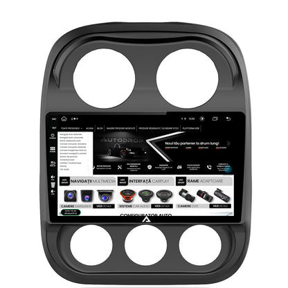 Navigatie Jeep Compass (2009-2016), Android, Z-Octacore / 8GB RAM + 256GB ROM, 10.1 Inch Inch - AD-BGZ10008+AD-BGRKIT284
