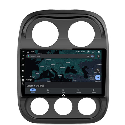 Navigatie Jeep Compass (2009-2016), Android, Z-Octacore / 8GB RAM + 256GB ROM, 10.1 Inch Inch - AD-BGZ10008+AD-BGRKIT284