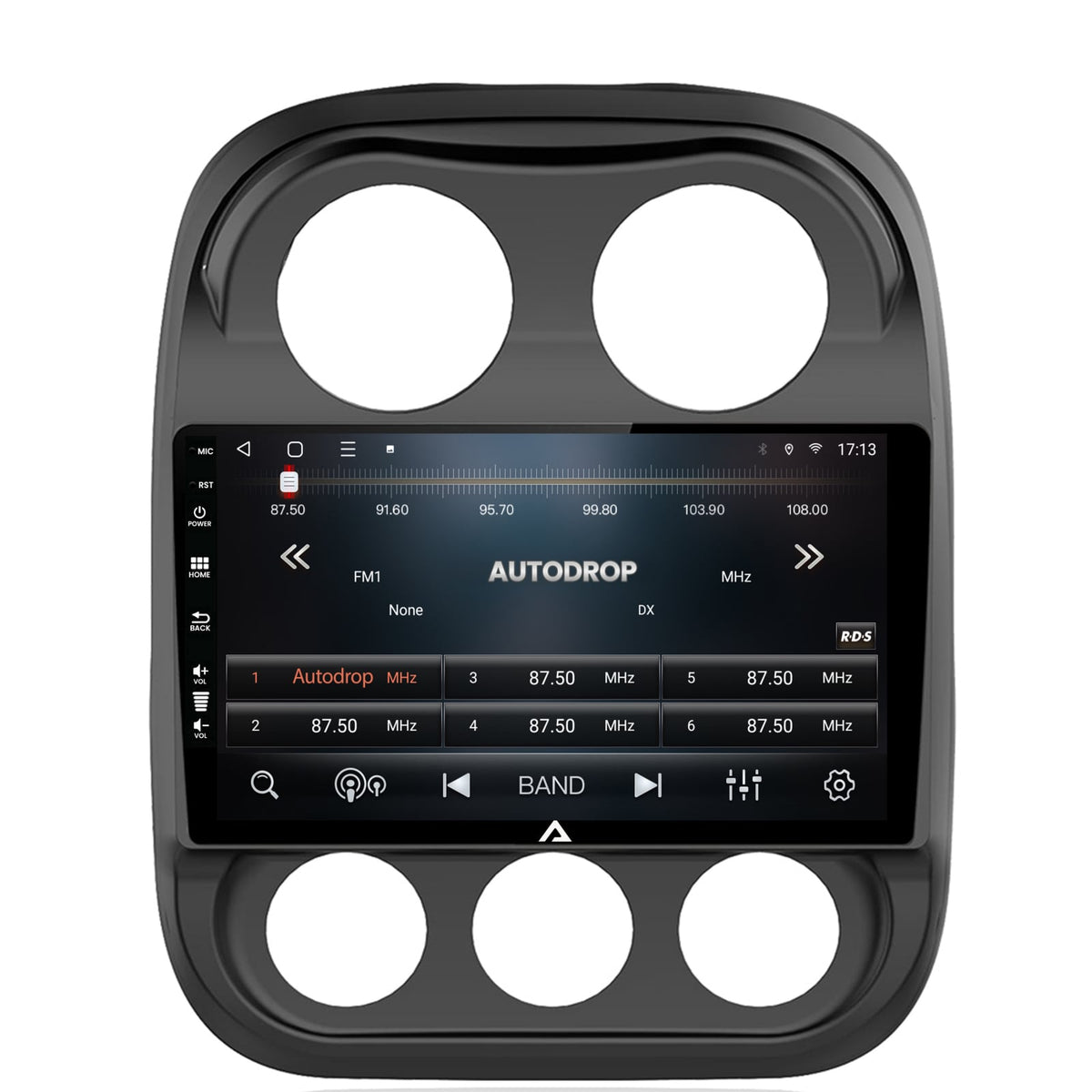 Navigatie Jeep Compass (2009-2016), Android, A-Octacore / 4GB RAM + 64GB ROM, 10.1 Inch - AD-BGA10004+AD-BGRKIT284