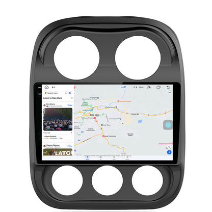 Navigatie Jeep Compass (2009-2016), Android, V-Octacore / 4GB RAM + 64GB ROM, 10.36 Inch Inch - AD-BGV10004+AD-BGRKIT284
