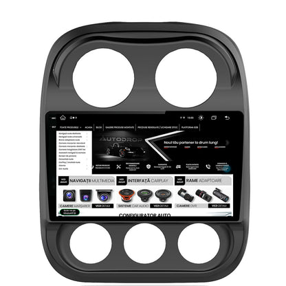 Navigatie Jeep Compass (2009-2016), Android, V-Octacore / 4GB RAM + 64GB ROM, 10.36 Inch Inch - AD-BGV10004+AD-BGRKIT284