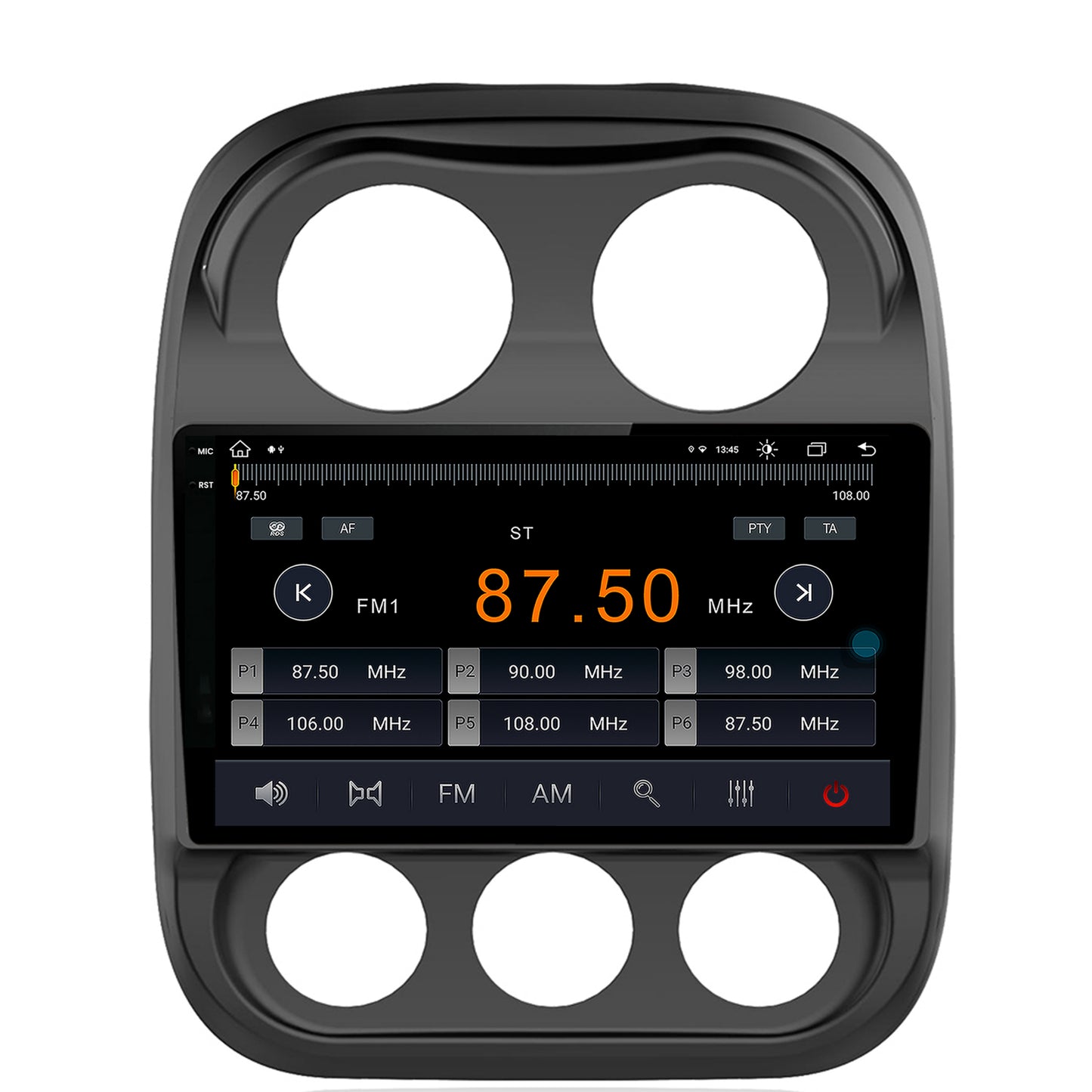 Navigatie Jeep Compass (2009-2016), Android, X-Octacore / 8GB RAM + 256GB ROM, 10.36 Inch Inch - AD-BGX10008+AD-BGRKIT284