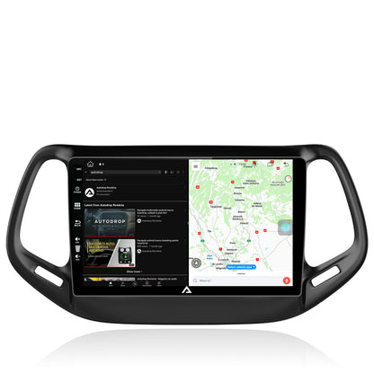 Navigatie Jeep Compass (2016+), Android, Z-Octacore / 8GB RAM + 256GB ROM, 10.1 Inch - AD-BGZ10008+AD-BGRKIT287
