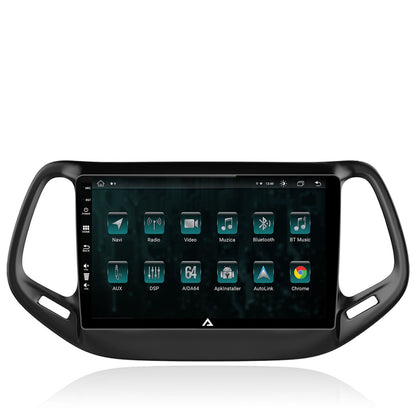 Navigatie Jeep Compass (2016+), Android, Z-Octacore / 8GB RAM + 256GB ROM, 10.1 Inch - AD-BGZ10008+AD-BGRKIT287