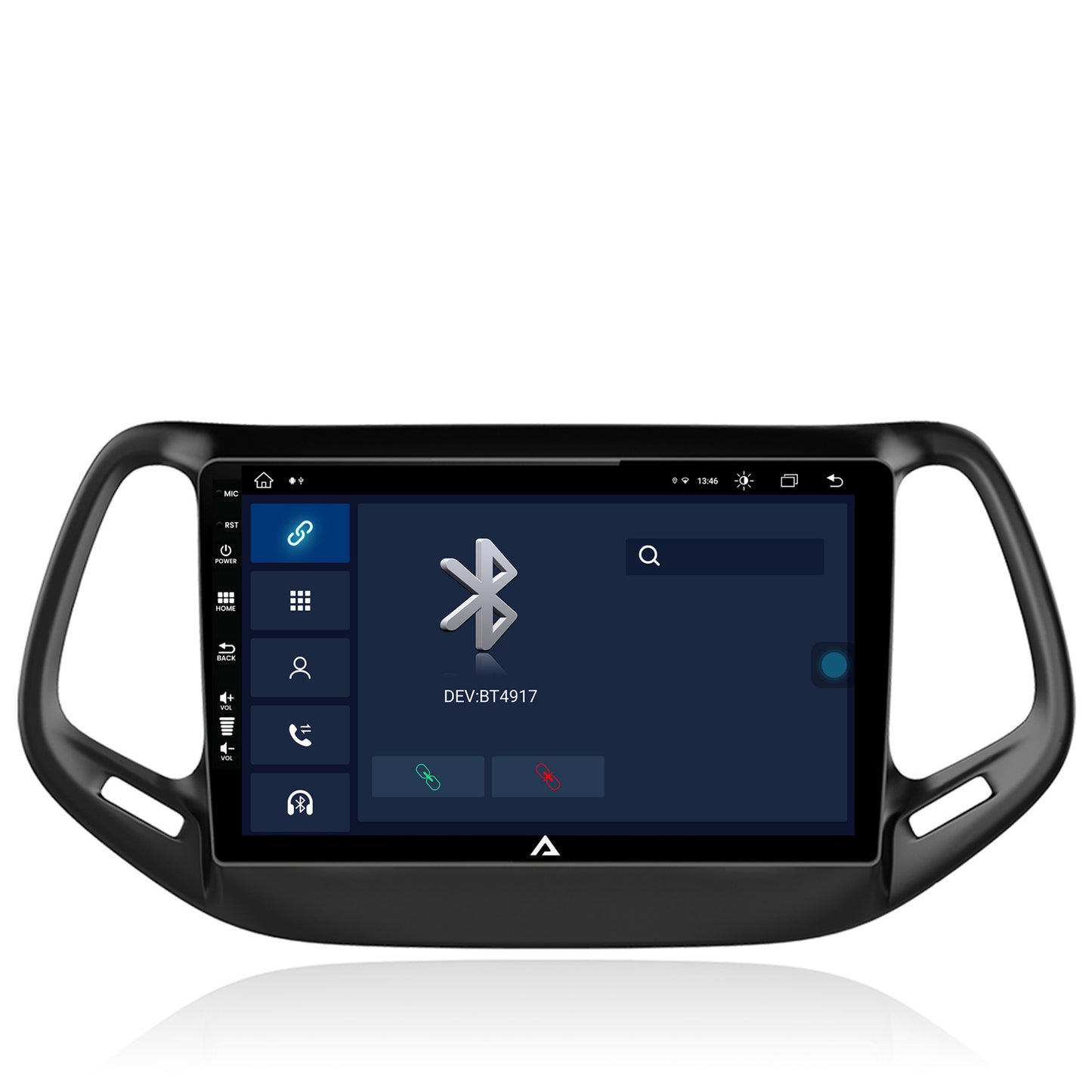 Navigatie Jeep Compass (2016+), Android, Z-Octacore / 8GB RAM + 256GB ROM, 10.1 Inch - AD-BGZ10008+AD-BGRKIT287