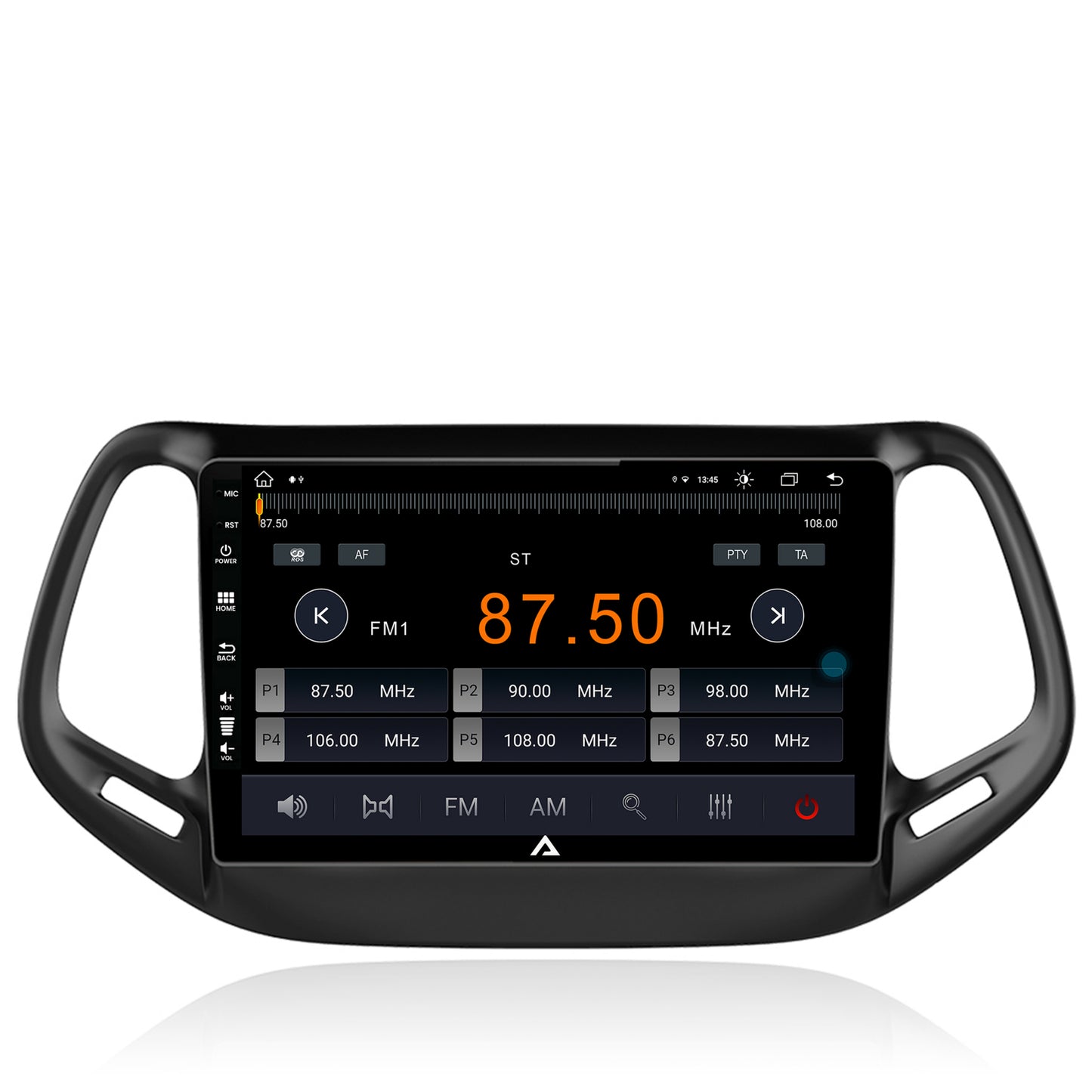 Navigatie Jeep Compass (2016+), Android, Z-Octacore / 8GB RAM + 256GB ROM, 10.1 Inch - AD-BGZ10008+AD-BGRKIT287
