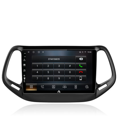 Navigatie Jeep Compass (2016+), Android, A-Octacore / 4GB RAM + 64GB ROM, 10.1 Inch - AD-BGA10004+AD-BGRKIT287