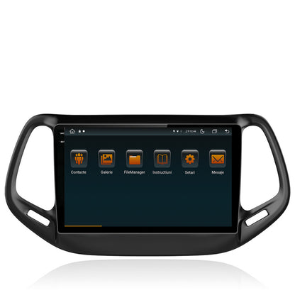 Navigatie Jeep Compass (2016+), Android, V-Octacore / 4GB RAM + 64GB ROM, 10.36 Inch - AD-BGV10004+AD-BGRKIT287