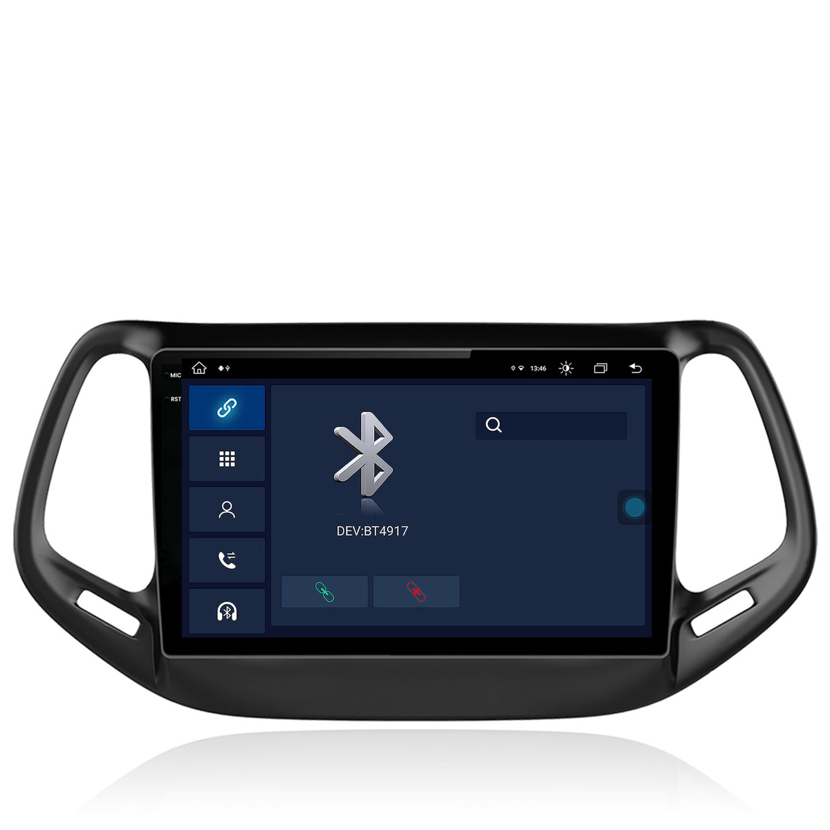 Navigatie Jeep Compass (2016+), Android, V-Octacore / 4GB RAM + 64GB ROM, 10.36 Inch - AD-BGV10004+AD-BGRKIT287