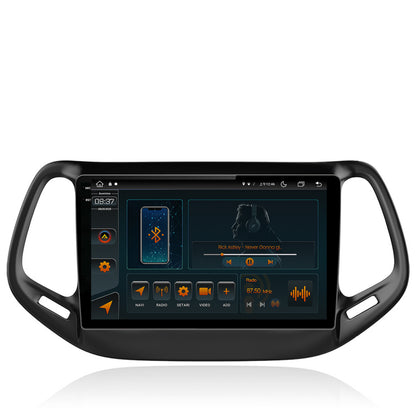 Navigatie Jeep Compass (2016+), Android, V-Octacore / 4GB RAM + 64GB ROM, 10.36 Inch - AD-BGV10004+AD-BGRKIT287