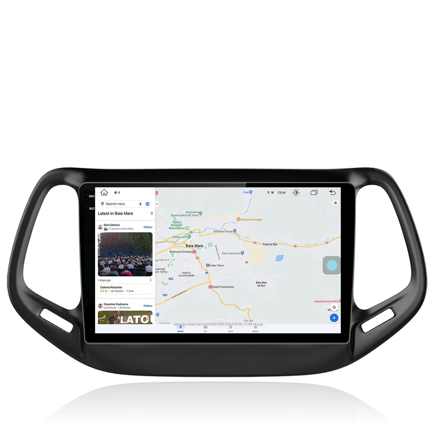 Navigatie Jeep Compass (2016+), Android, X-Octacore / 8GB RAM + 256GB ROM, 10.36 Inch - AD-BGX10008+AD-BGRKIT287