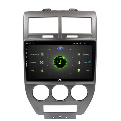 Navigatie Jeep Compass/Patriot (2006-2010), Android, Z-Octacore / 8GB RAM + 256GB ROM, 10.1 Inch - AD-BGZ10008+AD-BGRKIT295