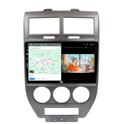 Navigatie Jeep Compass/Patriot (2006-2010), Android, A-Octacore / 4GB RAM + 64GB ROM, 10.1 Inch - AD-BGA10004+AD-BGRKIT295