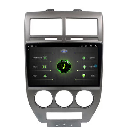 Navigatie Jeep Compass/Patriot (2006-2010), Android, V-Octacore / 4GB RAM + 64GB ROM, 10.36 Inch - AD-BGV10004+AD-BGRKIT295