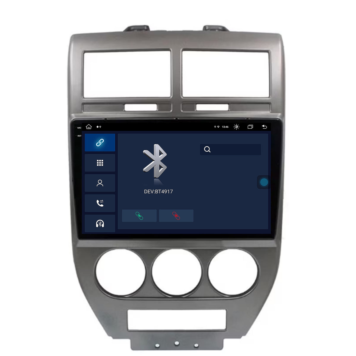 Navigatie Jeep Compass/Patriot (2006-2010), Android, X-Octacore / 8GB RAM + 256GB ROM, 10.36 Inch - AD-BGX10008+AD-BGRKIT295