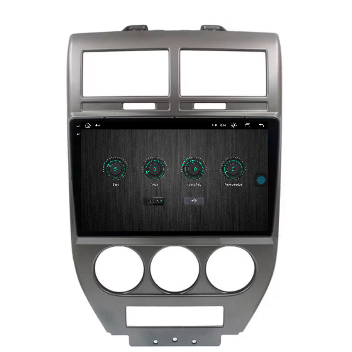 Navigatie Jeep Compass/Patriot (2006-2010), Android, X-Octacore / 8GB RAM + 256GB ROM, 10.36 Inch - AD-BGX10008+AD-BGRKIT295