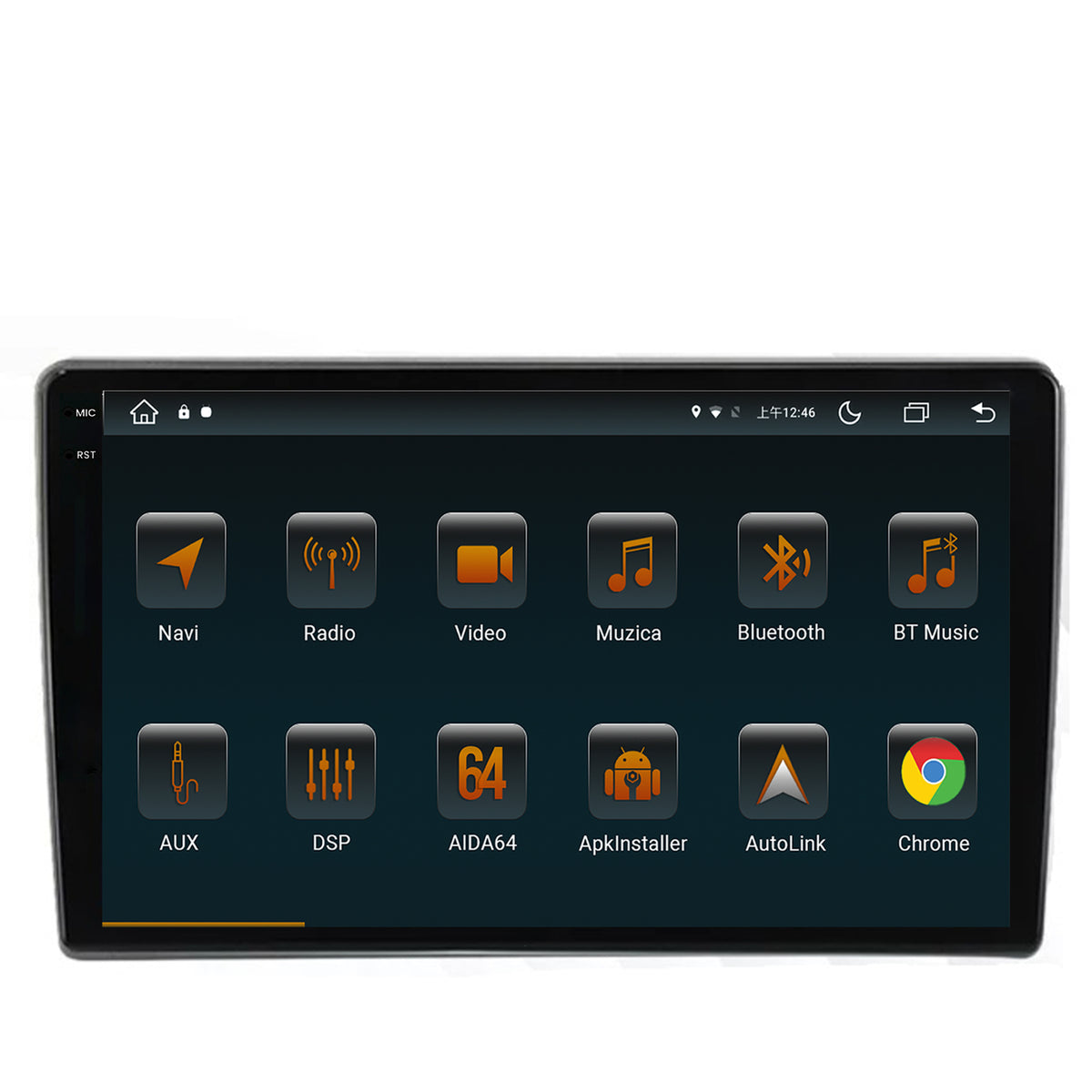 Navigatie Jeep/Dodge/ Chrysler Universal, Android, V-Octacore / 4GB RAM + 64GB ROM, 10.36 Inch - AD-BGV10004+AD-BGRKIT291
