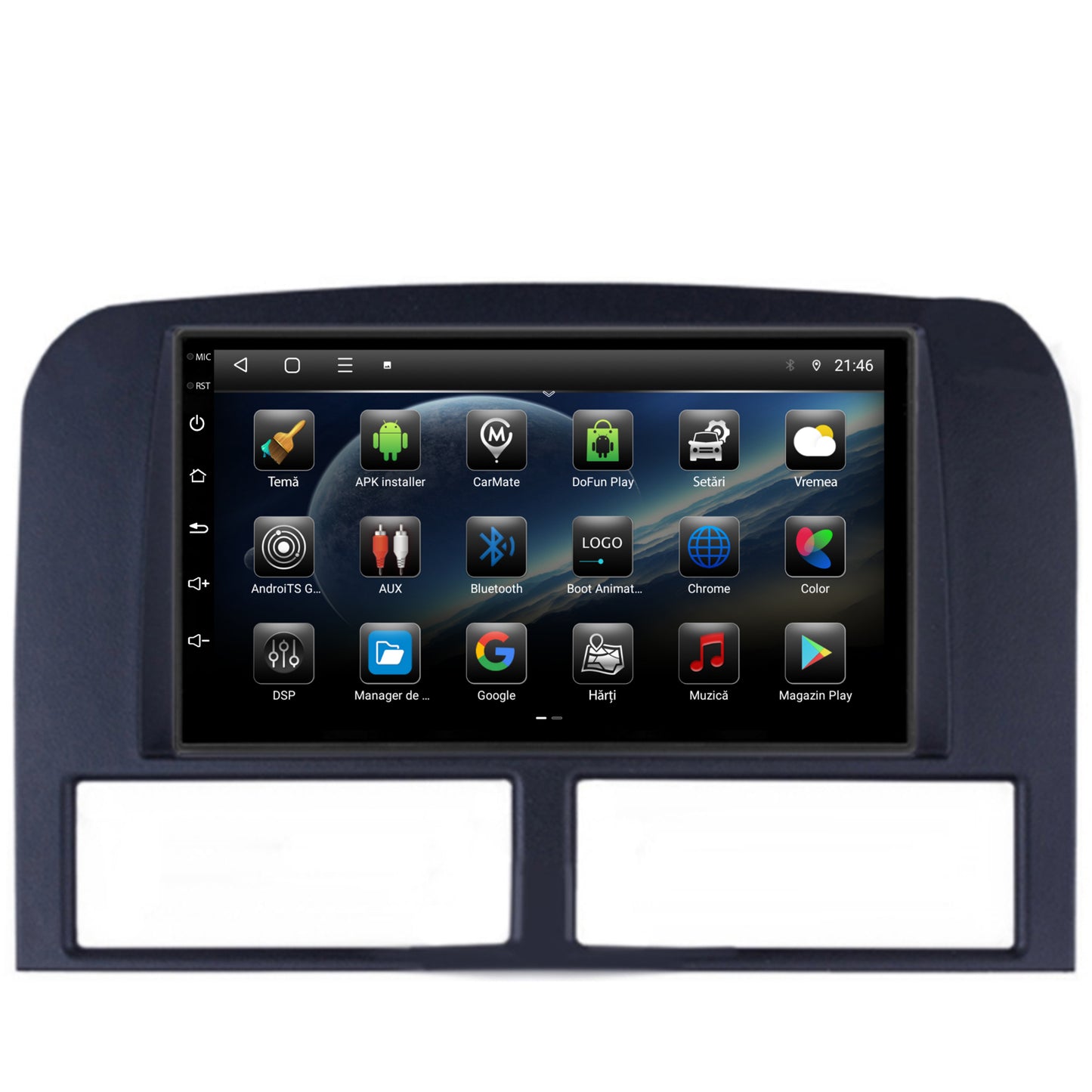 Navigatie Jeep Grand Cherokee (1998-2004), Android, P-Octacore / 2GB RAM + 32GB ROM, 7 Inch - AD-BGP1002+AD-BGRJE015