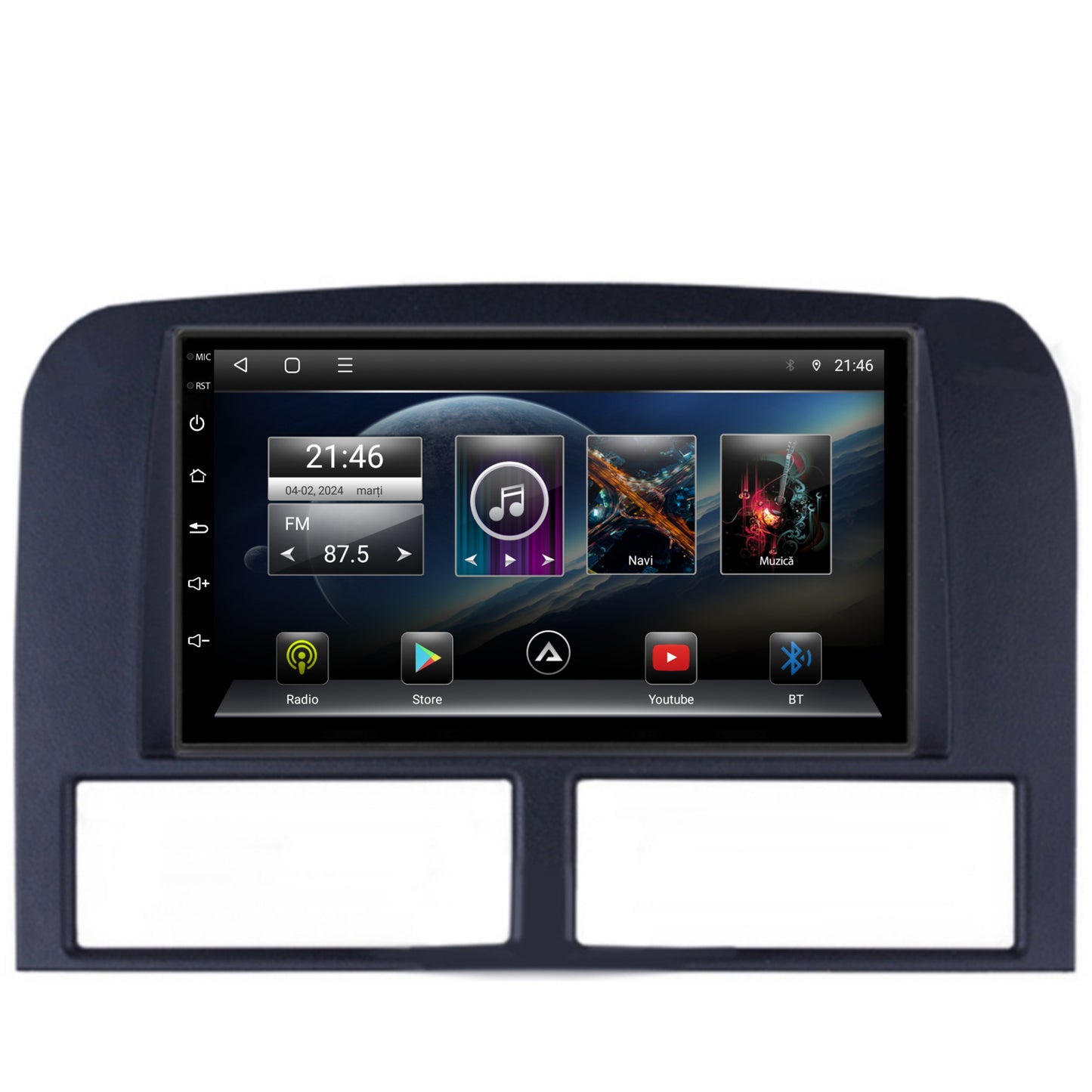 Navigatie Jeep Grand Cherokee (1998-2004), Android, P-Octacore / 2GB RAM + 32GB ROM, 7 Inch - AD-BGP1002+AD-BGRJE015