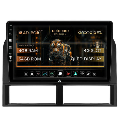 Navigatie Jeep Grand Cherokee (1998-2004), Android, A-Octacore / 4GB RAM + 64GB ROM, 9 Inch - AD-BGA9004+AD-BGRKIT296