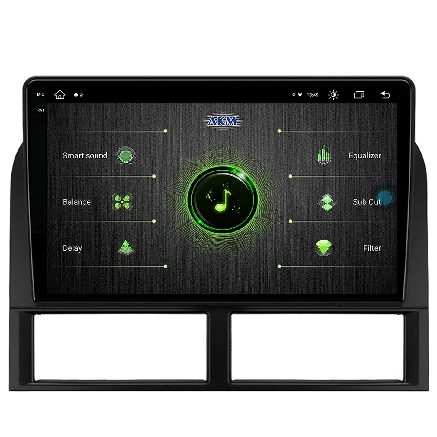 Navigatie Jeep Grand Cherokee (1998-2004), Android, X-Octacore / 8GB RAM + 256GB ROM, 9.5 Inch - AD-BGX9008+AD-BGRKIT296