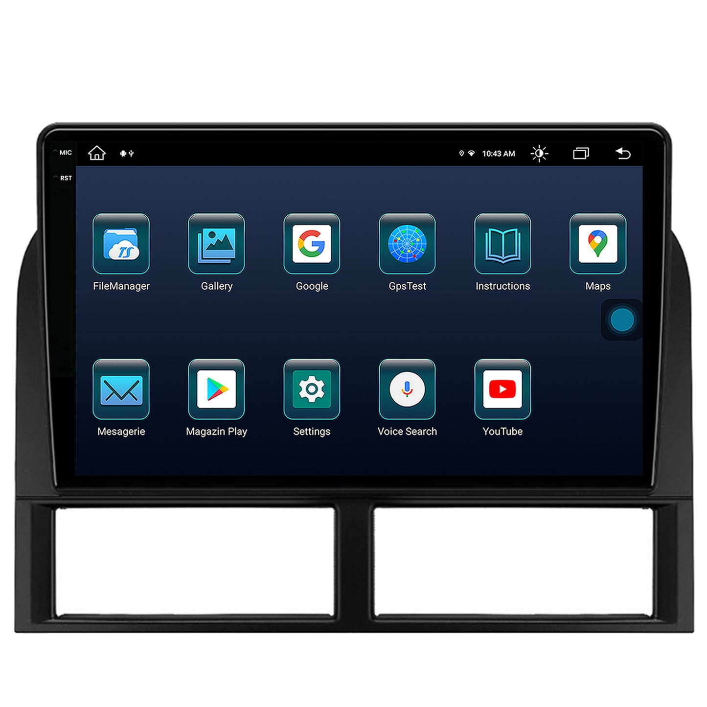 Navigatie Jeep Grand Cherokee (1998-2004), Android, X-Octacore / 8GB RAM + 256GB ROM, 9.5 Inch - AD-BGX9008+AD-BGRKIT296