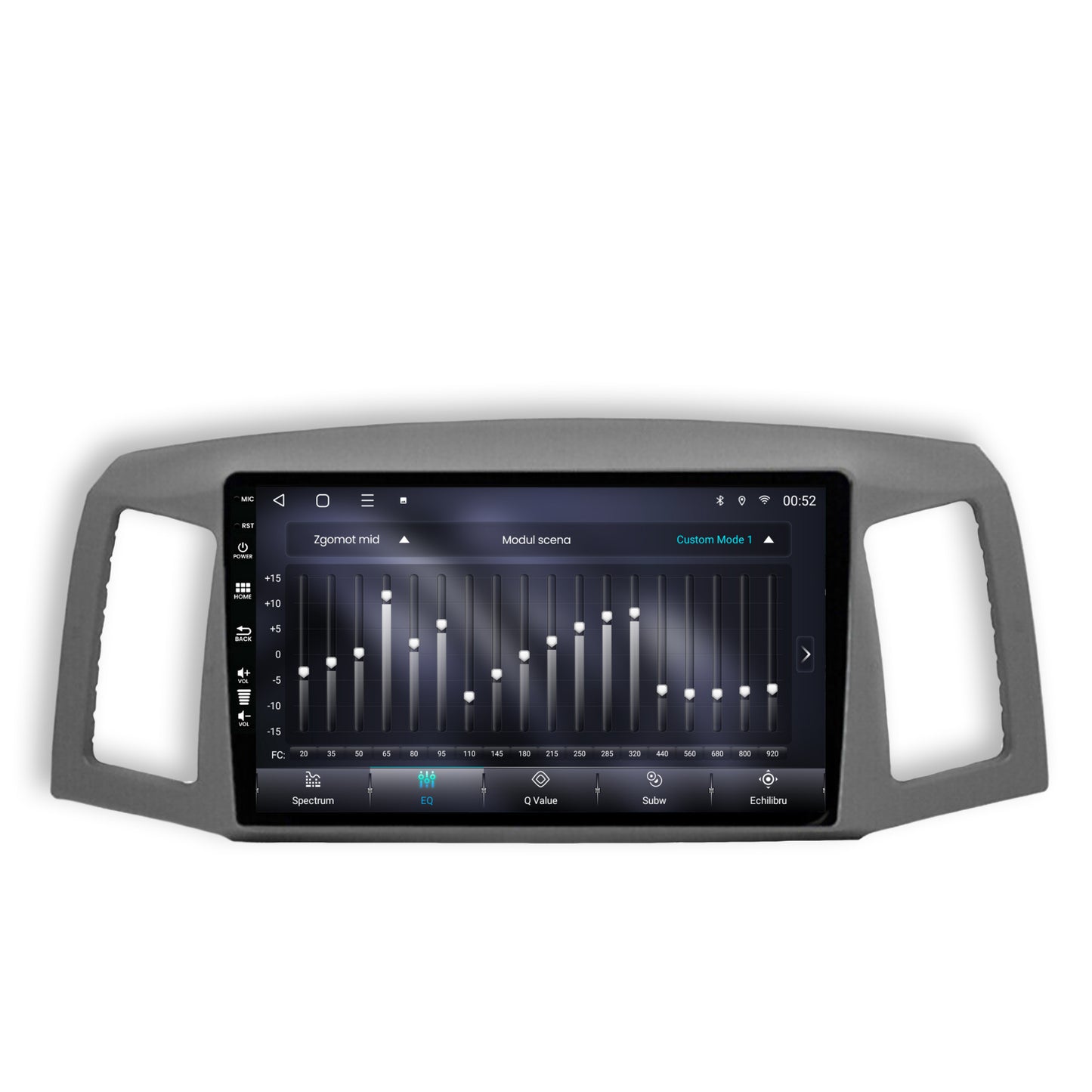 Navigatie Jeep Grand Cherokee (2004-2007), Android, P-Octacore / 2GB RAM + 32GB ROM, 10.1 Inch - AD-BGP10002+AD-BGRKIT297v2