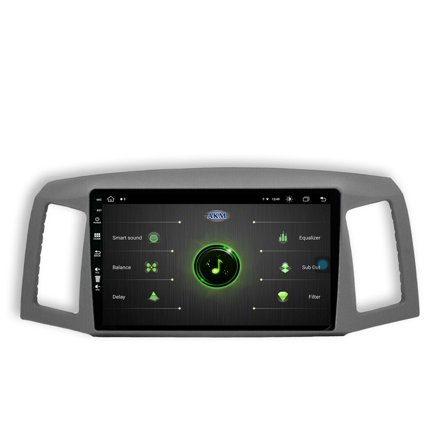 Navigatie Jeep Grand Cherokee (2004-2007), Android, Z-Octacore / 8GB RAM + 256GB ROM, 10.1 Inch - AD-BGZ10008+AD-BGRKIT297v2
