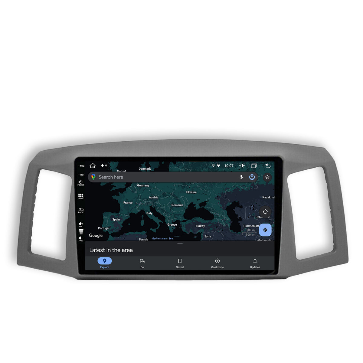 Navigatie Jeep Grand Cherokee (2004-2007), Android, Z-Octacore / 8GB RAM + 256GB ROM, 10.1 Inch - AD-BGZ10008+AD-BGRKIT297v2