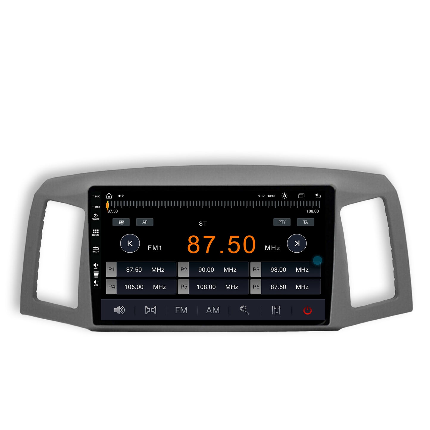 Navigatie Jeep Grand Cherokee (2004-2007), Android, Z-Octacore / 8GB RAM + 256GB ROM, 10.1 Inch - AD-BGZ10008+AD-BGRKIT297v2
